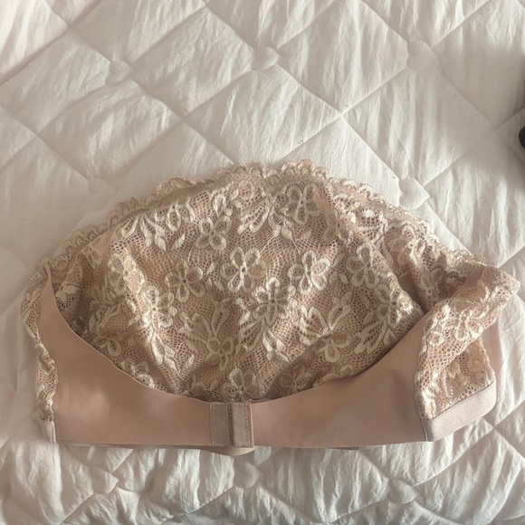 Unbranded Other - 2 Elegant Lace Bralettes in Cream and Black, Like New